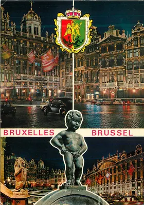 Pátio da Bolsa — Bruxelas — editor Thill, S.A. n° 100/6