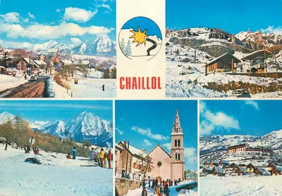 Chaillol — Vista da estação — Edições das Alpes