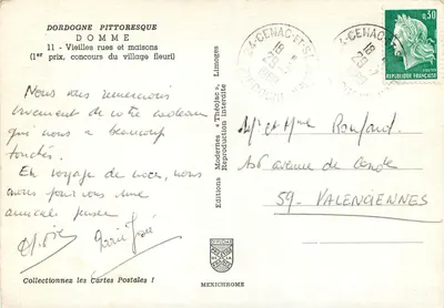 Picturesque Dordogne — Dommé — Modern Editions « Théâtre » — Back
