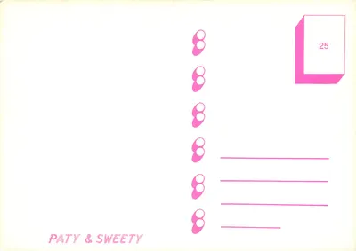 Chorążyk — karikatura — PATY & SWEETTY n°25 — Rewers