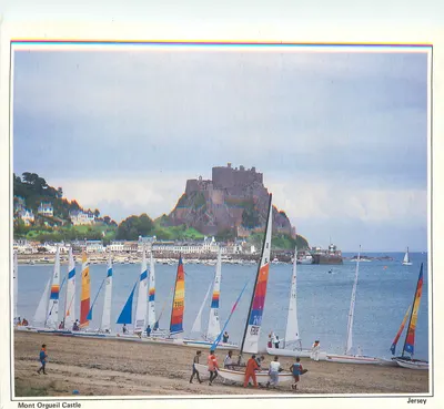 Castelo de Mont Orgueil — Jersey — editor A.C. GALLÉE LTD