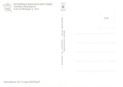 Grób Anny z Bretanii — Renesans — Wydawnictwo Castelet — Rewers