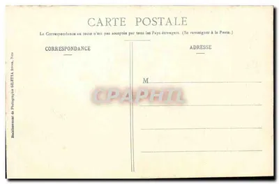 La Passerelle des Touristes - Sentier du Saut du Loup — Édition Giletta, phot., Nice, n° 1336 — Verso