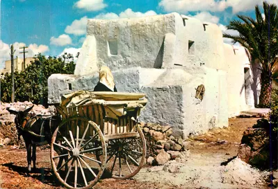 Casa e carruagem típica — Ibiza (Baleares) — Librería Verdera, série II n°3733