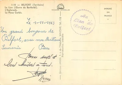 Belfort — Lwiat Belfortu i Plac Corbis — Wydawnictwo Janin — Rewers