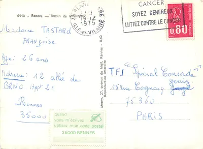 Basen Maurepas — Rennes — wydawca Loïc — Rewers