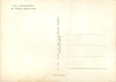 Strasburg — Dom Kammerzell — Marasco — Rewers