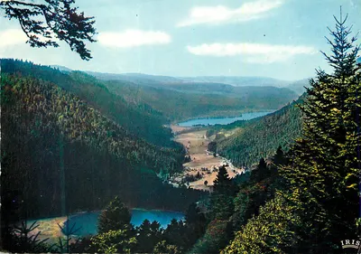 Vale dos lagos de Retournemer e Longemer — As Altas Vosges — Éditions La Cigogne