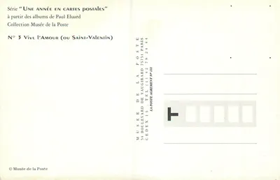 Liebespaar — Landschaftsszene — S.P.O.L. n°4202 — Rückseite