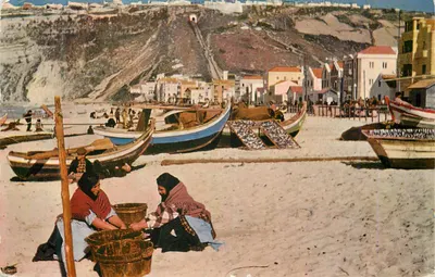 Nazaré — Vista da praia — Ed. Iwara Bertrand, série PI15