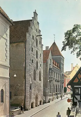 Vista da rua de Visby — Editor Elmar Enggren AB, Mjölby