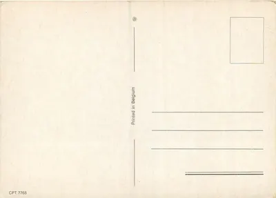 Flores de primavera congeladas — citação de François Mauriac — CPT 7768 — Verso