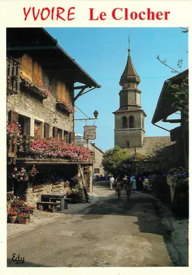 Yvoire — A Torre da Igreja — Editor Edy, série 74/59-S