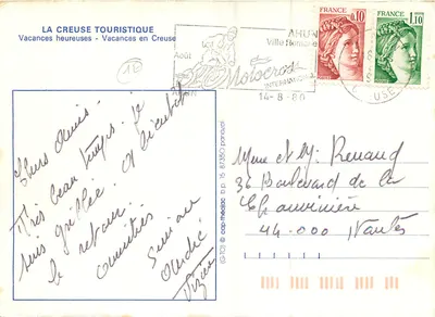 Vacaciones en Creuse — LA CREUSE TOURISTIQUE, editor — Reverso