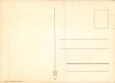 Bélgica — Carta postal turística com mapa e monumentos — Orania, n°449 — Verso