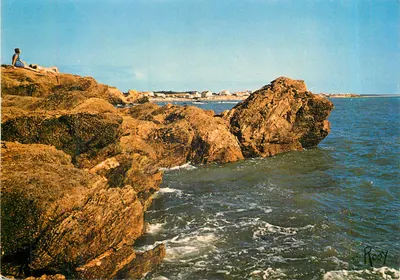 Bretignolles-sur-Mer — Costa rochosa da Saulzaie — Éditions Chapeau