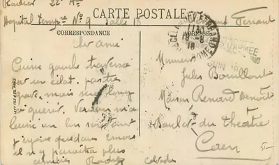 Clermont-Ferrand — Kościół Port — LL — Rewers