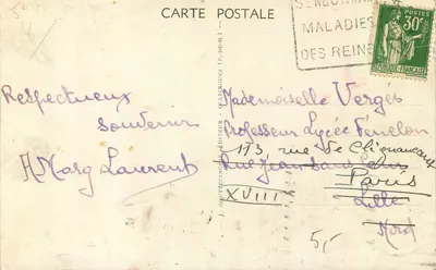 Mesa de orientação do Puy Mazeyres (alt. 903 m.) — Saint-Nectaire — G. d'O. 1679 — Verso