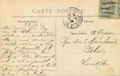 Lyon — Hôtel de Ville — Hoofdingang — Uitgever Parijs, n° 159 — Achterkant