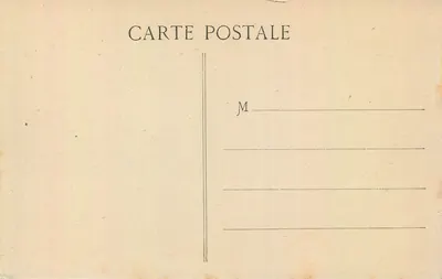 Luché-Pringé — Castelo da Grefferie — L.M. — Verso