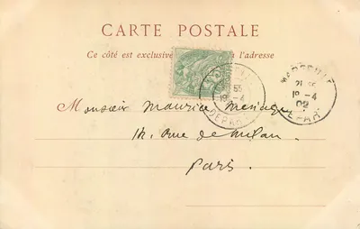 Marsiglia — L'Ascensore & Notre-Dame de la Garde — ND Tbot — Verso