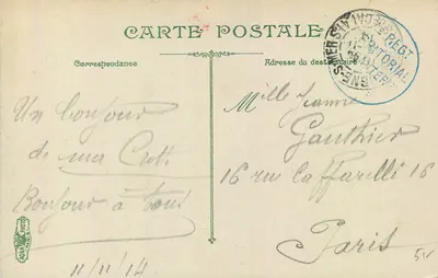 Boulogne-sur-Mer — Die Kathedrale — Verlag Aquaviva, Nr. 31 — Rückseite
