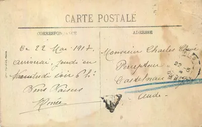 Arles — Portyk św. Trofima — Selecta — Rewers