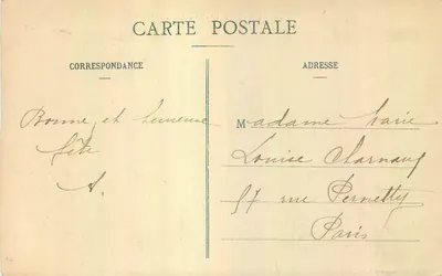 Nancy - O Hospital Militar — Casa C132, Nancy — Verso