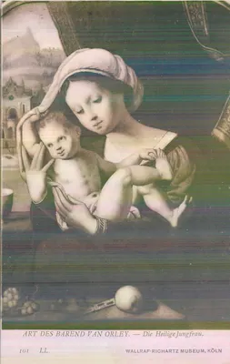 A Virgem e o Menino — Obra de Barend van Orley — Museu Wallraf-Richartz, Colônia