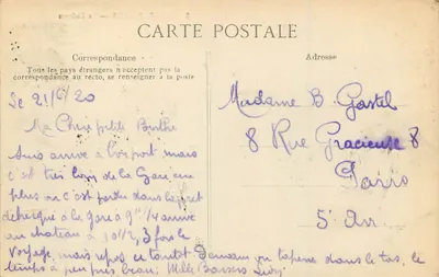 Pierrefonds — Zamek — Wydawca P. G. L. nr 8 — Rewers