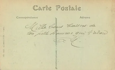 Zamek Pierrefonds — Wejście — R. Marotine, Drukarnia Książki i Papieru — Rewers
