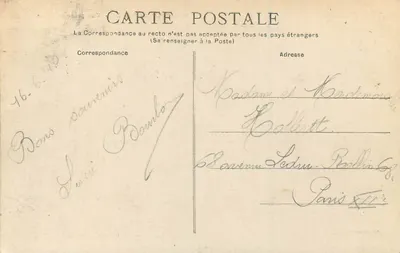 Pierrefonds — Widok z Parku — Coltroude & R.E. — Rewers