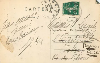 Évreux — Un brazo del Iton — Edit. Loncle, Évreux — Reverso