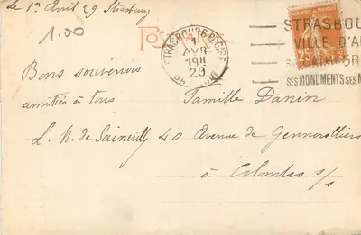 Strasburg — widok z platformy Münster — Dr. Trenkler Co., Lipsk, 2732 — Rewers