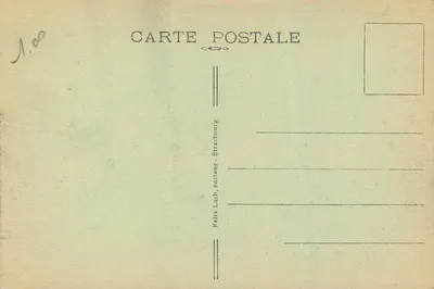 Estrasburgo — Perto dos Pontes Cobertas — Félix Laub, editor — Verso