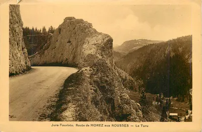 Rodovia de Morez aux Rousses — Le Turu — Jura-Touriste