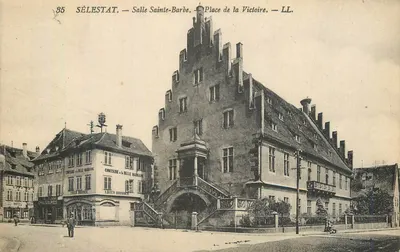 Sélestat — Sala Santa-Barbara — Praça da Vitória — LL.