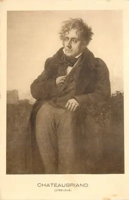 Chateaubriand — retrato — Braun & Cie, Paris, 18799