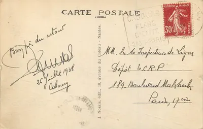 Cabourg (Calvados) – Grand Hôtel i Kasyno na otwartym morzu — Rewers