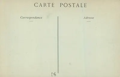 Chartres — Katedra św. Aignana — Zbiory ND Phot — Rewers