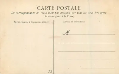 Chartres — Porta Guillaume — Zbiór A.D. fot. — Rewers