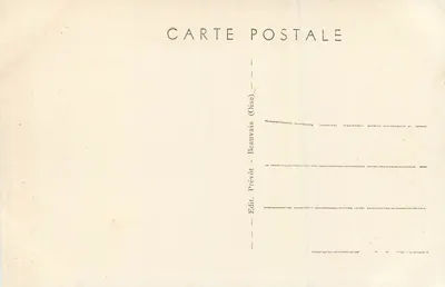Zegar astronomiczny w Beauvais — A.-L. Vérité, inżynier-konstruktor — Wyd. Prévéot (Oise) — Rewers