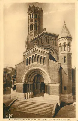 VILLENEUVE-sur-LOT — Catedral de Santa Catarina — Gaby, n°25