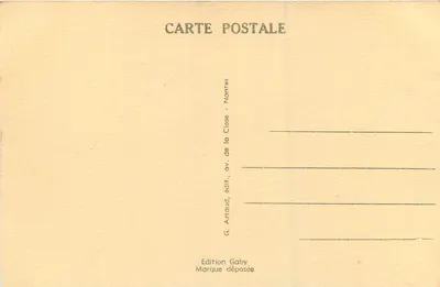 VILLENEUVE-sur-LOT — Catedral de Santa Catarina — Gaby, n°25 — Verso