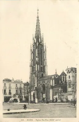 Agen - Igreja de Santa Foy (século XIII) — n° 263 — editor A. Chaudrue