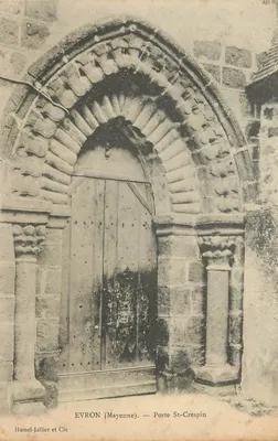Evron (Mayenne) — Porta de São Crespin — Hamel-Jallier et Cie