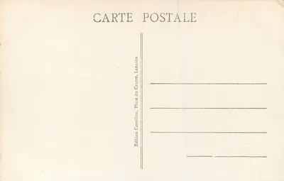 Interior da Capela de Nossa Senhora de Kertons — Arredores de LANNION — Jubé de 1512 — A. 8. — Verso