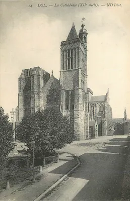 Dol — A Catedral (século XII) — ND Phot.