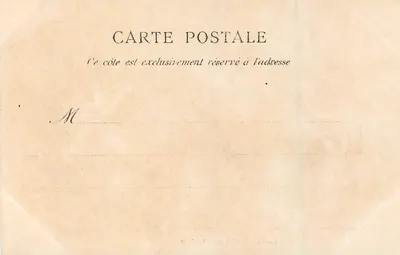 Entrada do Castelo de Pau — vista do portal e das torres — editor não identificado, n° 21 — Verso