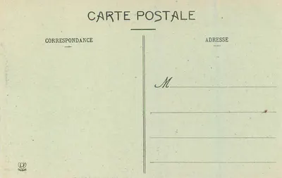Pau - Le Pont, Le Château et Les Hôtels — Phototype Labouche Frères, Pau — Verso